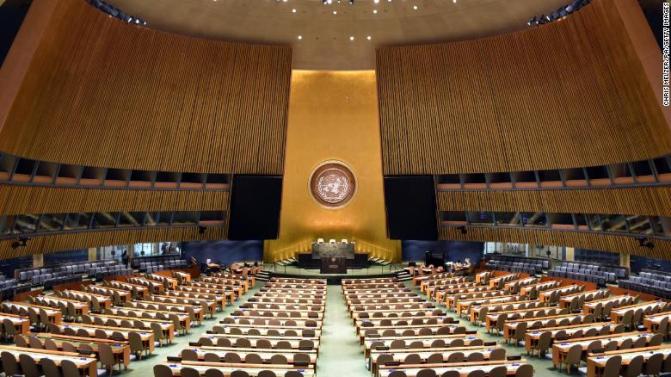Генералното собрание на ОН со осуда на нелегалната анексија на украинските региони