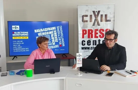 [Видео] Изборен мониторинг: Втора прес конференција на ЦИВИЛ